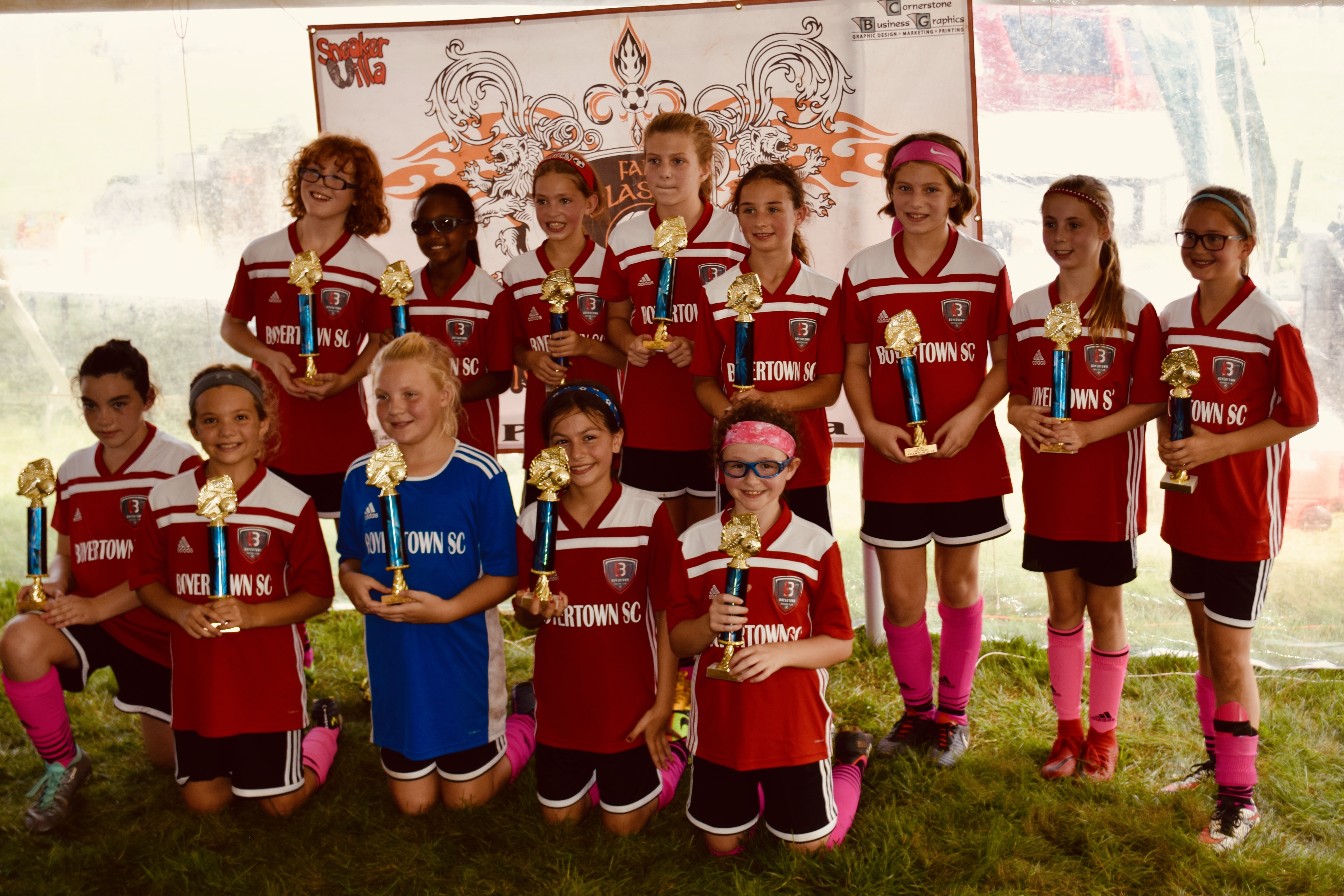 U11 Union Girls - Champions at Wilson Fall Classic!